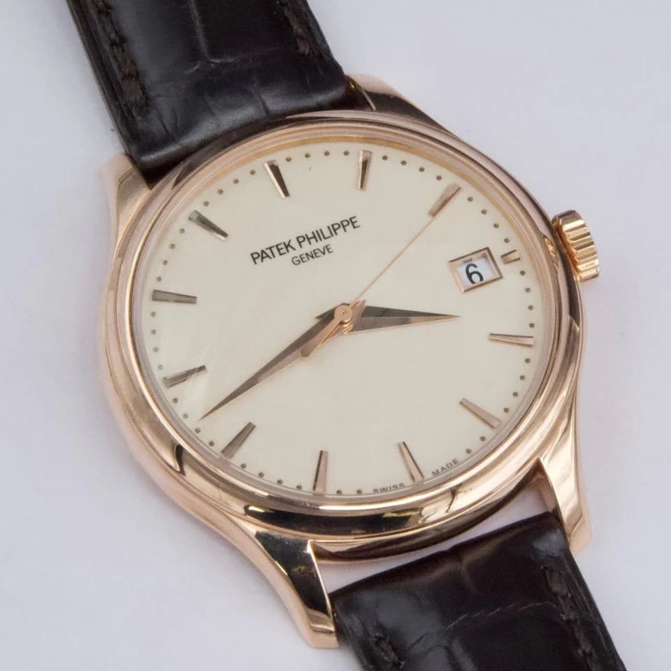 Patek Philippe Calatrava 5227R Ivory Dial 18K Rose Gold Mens Watch Box Papers — photo 3