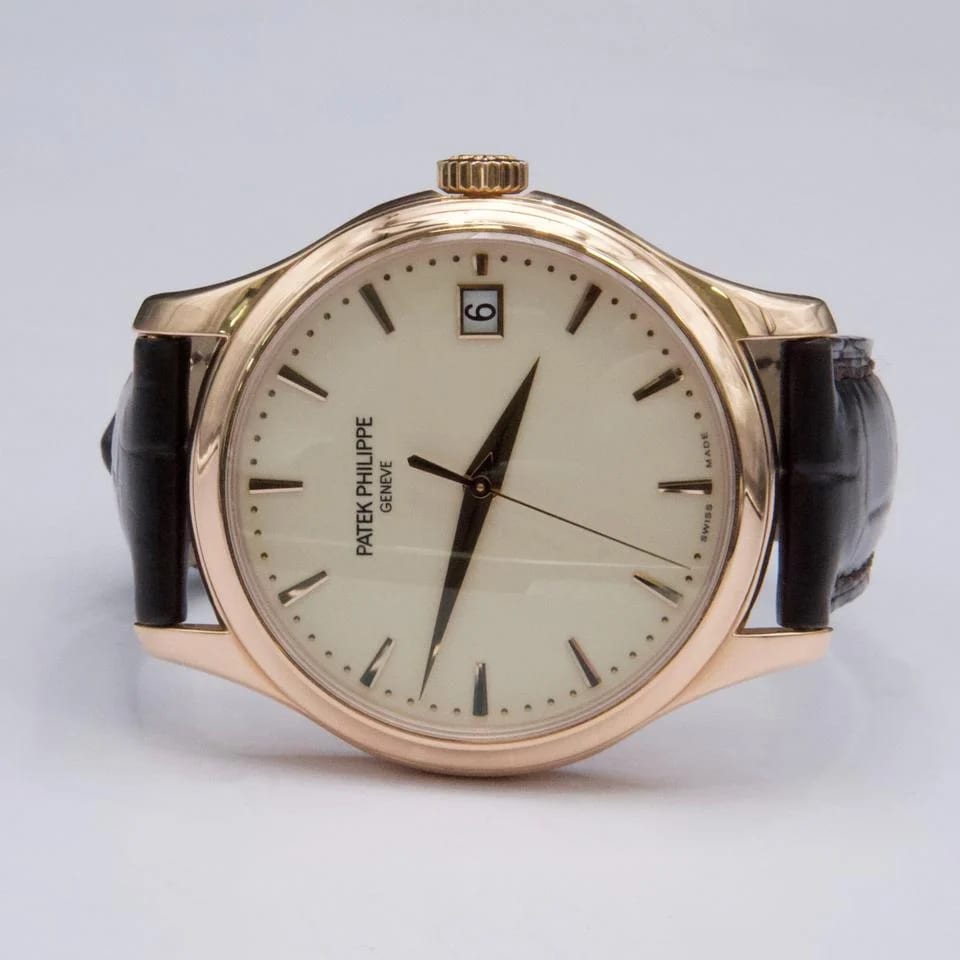 Patek Philippe Calatrava 5227R Ivory Dial 18K Rose Gold Mens Watch Box Papers — photo 4