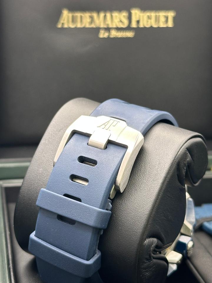 Audemars Piguet Royal Oak Offshore Chronograph Selfwinding Chronograph Blue Dial Ceramic Bezel — photo 7