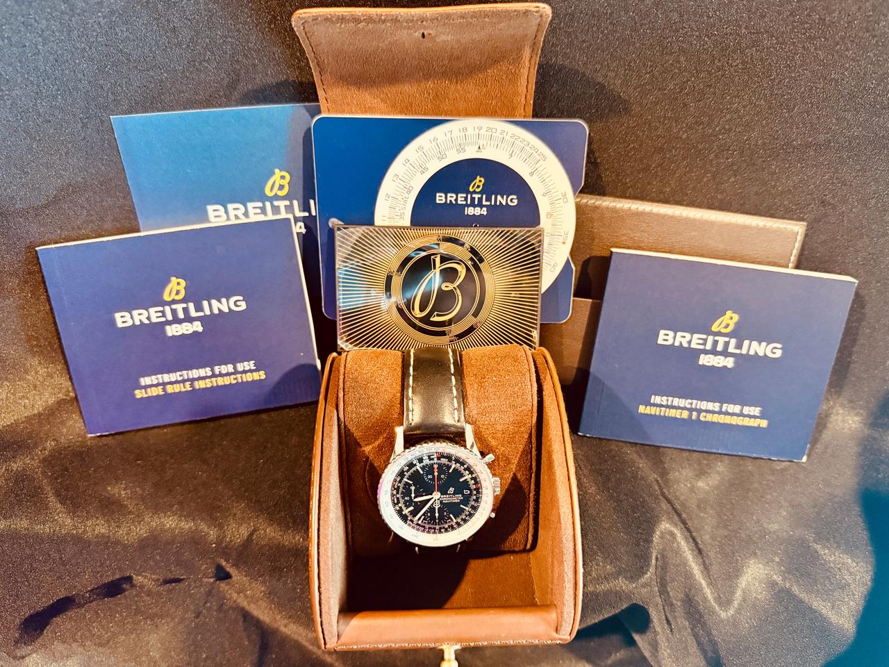 Breitling Navitimer Heritage 1 Chronograph Full set Amazing Price WITH Bennisson Authentication