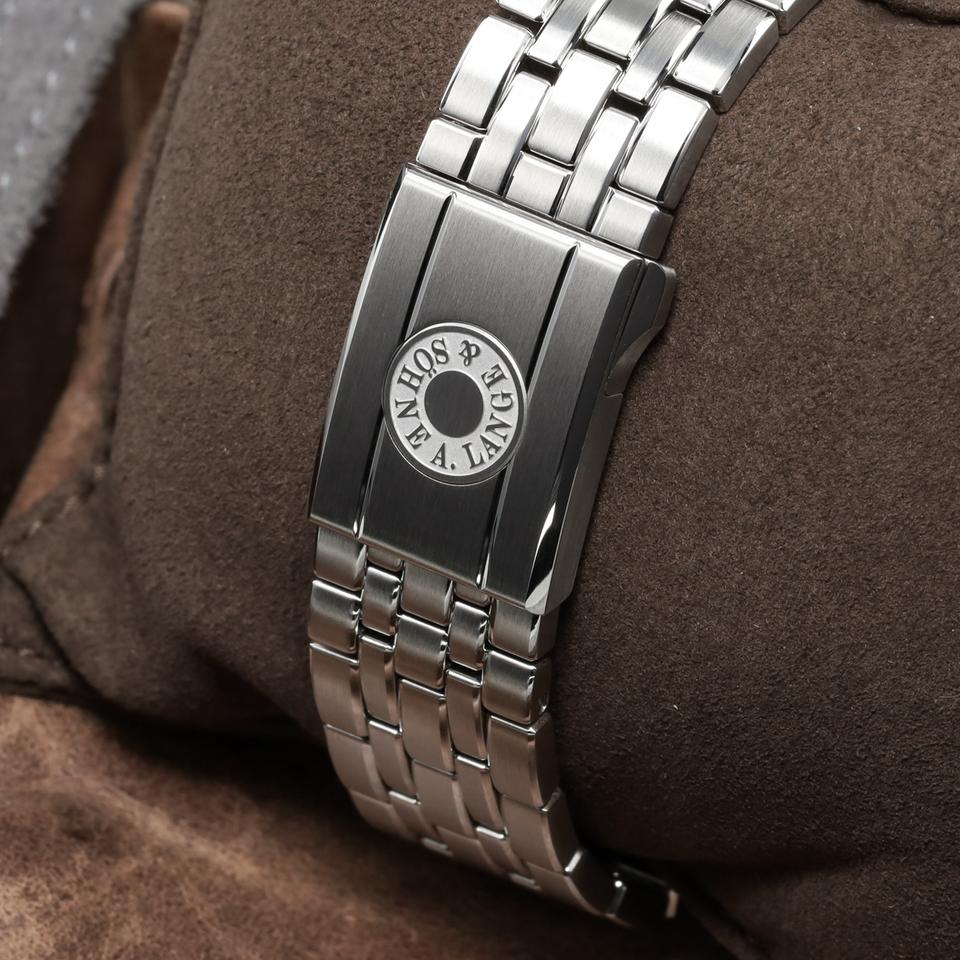 A. Lange &amp; Söhne Odysseus 2026 Complete 40.5mm Steel Blue Dial Steel Bezel Bracelet 363.179 — photo 10