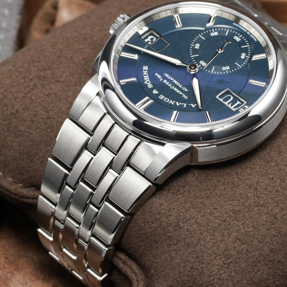 A. Lange &amp; Söhne Odysseus 2026 Complete 40.5mm Steel Blue Dial Steel Bezel Bracelet 363.179 — photo 11