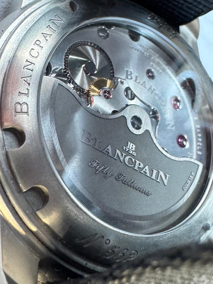 Blancpain Fifty Fathoms Automatic 50 Fathoms Grande Date Titanium NATO Strap — photo 6