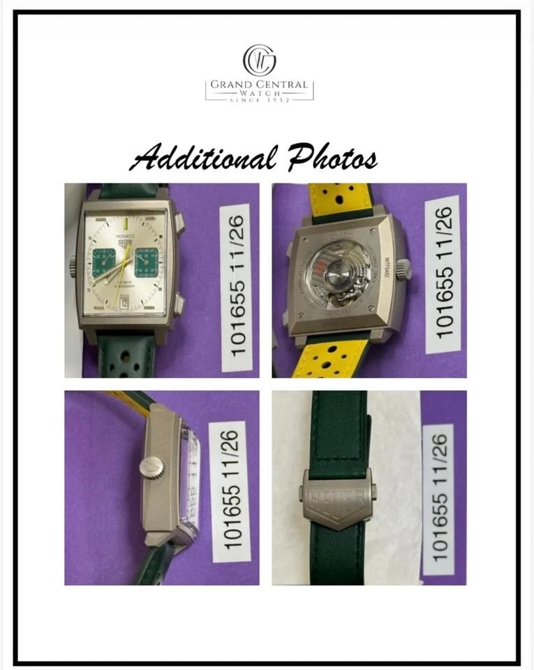 TAG Heuer Monaco Limited Edition Monaco Chronograph NEW / Unworn – Full Set – Racing Green — photo 13