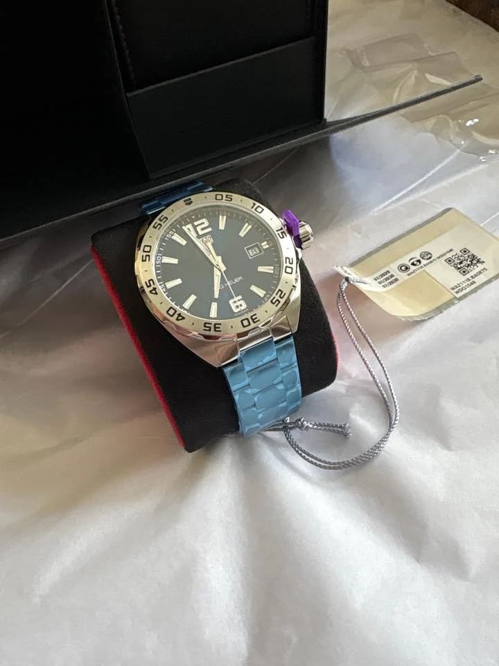 TAG Heuer Formula 1 Quartz THF1 QRTZ 41 STE BLU BRA STE