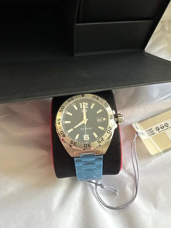 TAG Heuer Formula 1 Quartz THF1 QRTZ 41 STE BLU BRA STE — photo 7
