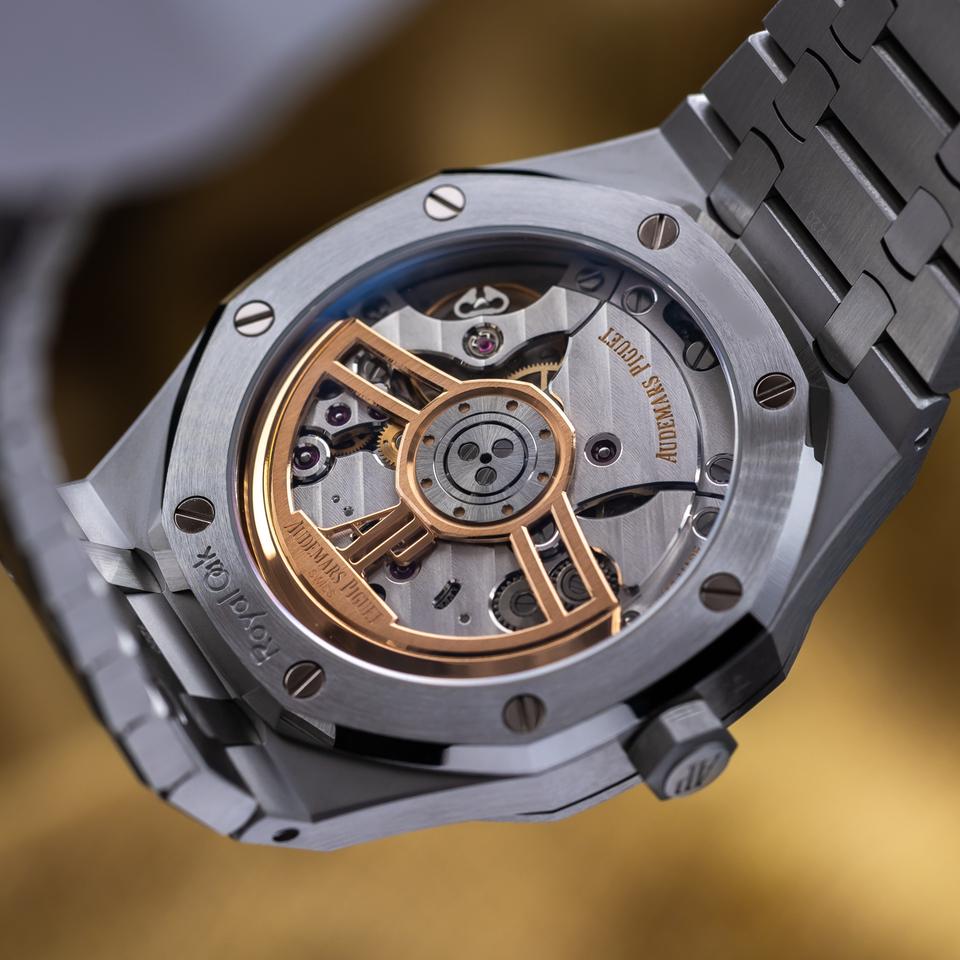 Audemars Piguet Royal Oak Automatic 41mm Blue Dial - AP 15500st Complete Set — photo 5