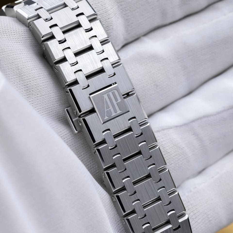 Audemars Piguet Royal Oak Automatic 41mm Blue Dial - AP 15500st Complete Set — photo 6