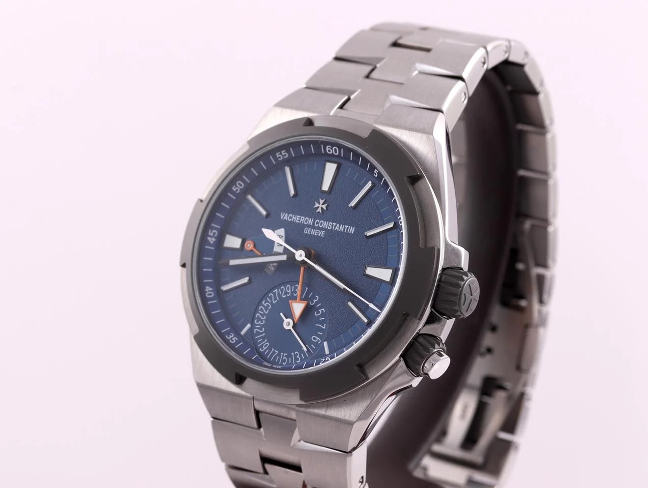 Vacheron Constantin Overseas Dual Time Cardinal Points Blue East 7930V Full Set — photo 4