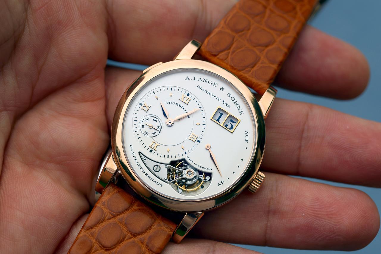 A. Lange &amp; Söhne Lange 1 Tourbillon Limted Edition ref. 704.032 “Pink Gold”