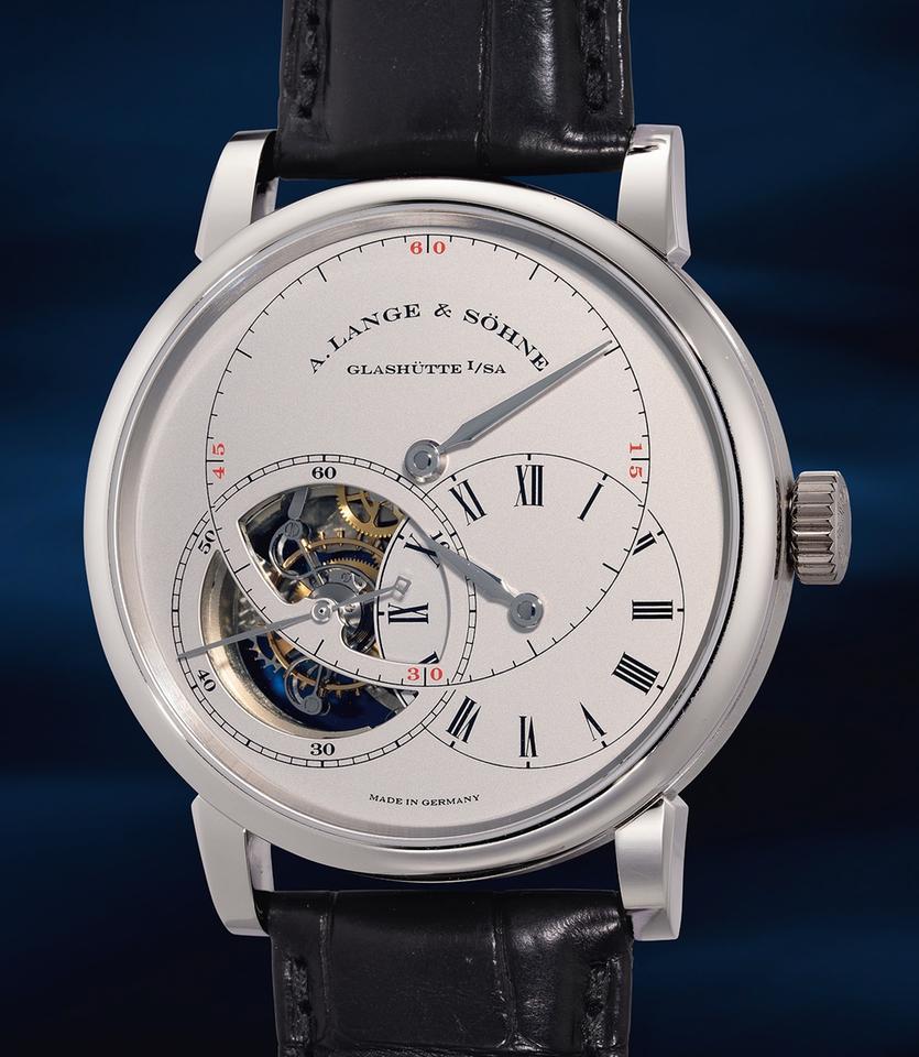 A. Lange &amp; Söhne Richard Lange Tourbillon Pour le Mérite Fusee-and-Chain Transmission Platinum Limited 100 Full Set - Extremely Rare Highly Collectible Limited Edition — photo 2