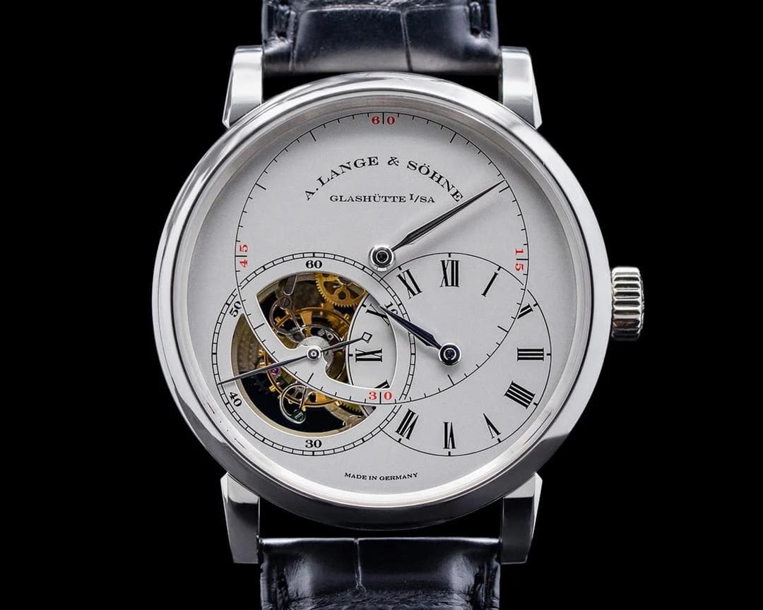A. Lange &amp; Söhne Richard Lange Tourbillon Pour le Mérite Fusee-and-Chain Transmission Platinum Limited 100 Full Set - Extremely Rare Highly Collectible Limited Edition — photo 3