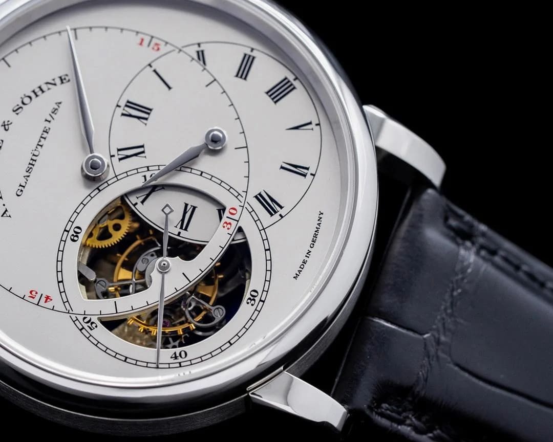 A. Lange &amp; Söhne Richard Lange Tourbillon Pour le Mérite Fusee-and-Chain Transmission Platinum Limited 100 Full Set - Extremely Rare Highly Collectible Limited Edition — photo 5