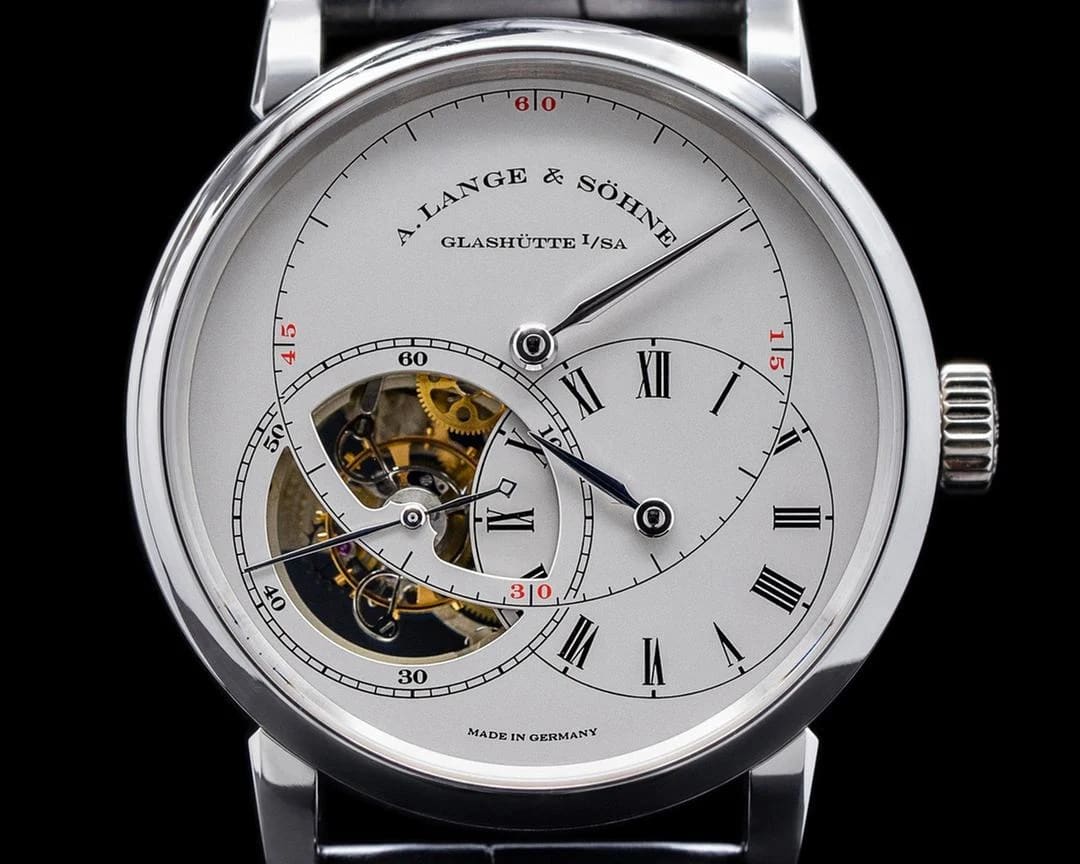 A. Lange &amp; Söhne Richard Lange Tourbillon Pour le Mérite Fusee-and-Chain Transmission Platinum Limited 100 Full Set - Extremely Rare Highly Collectible Limited Edition — photo 6