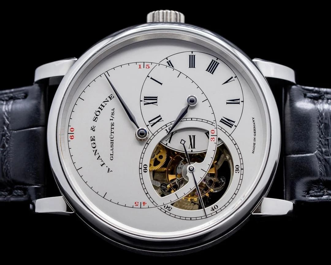 A. Lange &amp; Söhne Richard Lange Tourbillon Pour le Mérite Fusee-and-Chain Transmission Platinum Limited 100 Full Set - Extremely Rare Highly Collectible Limited Edition — photo 8