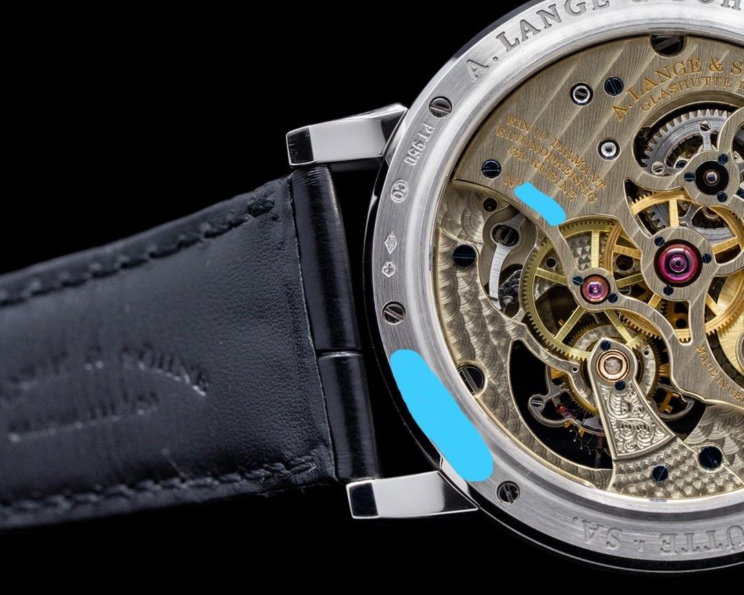 A. Lange &amp; Söhne Richard Lange Tourbillon Pour le Mérite Fusee-and-Chain Transmission Platinum Limited 100 Full Set - Extremely Rare Highly Collectible Limited Edition — photo 10