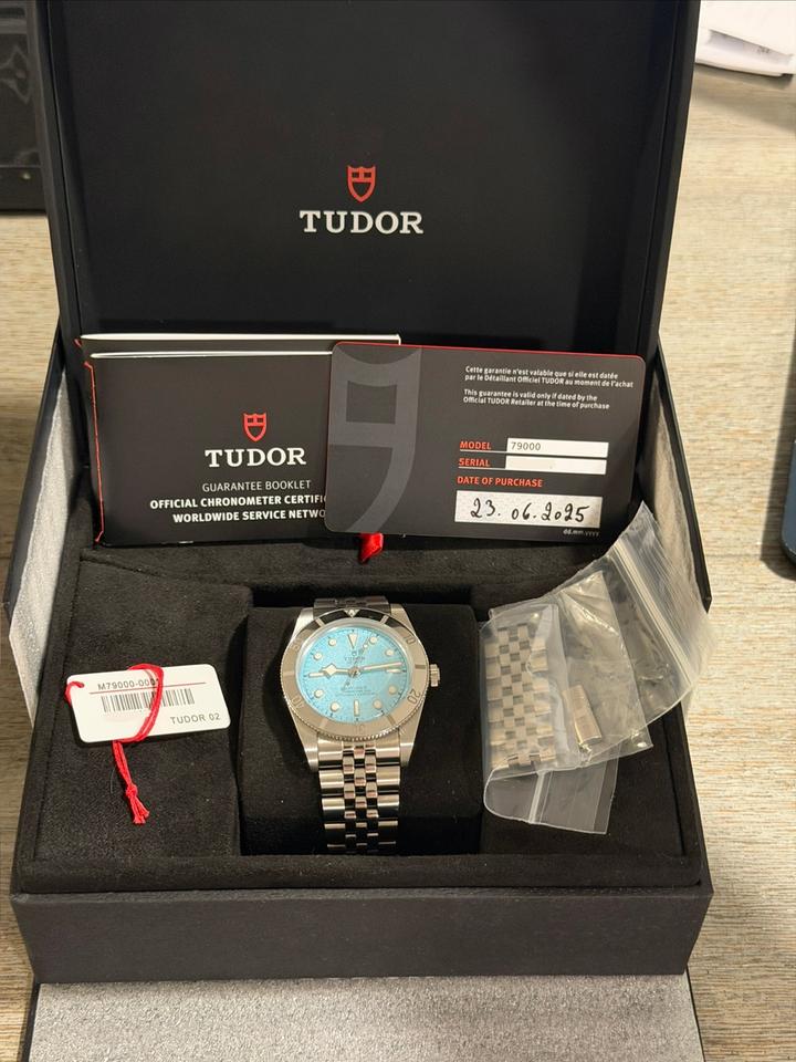 Tudor Black Bay 54 2025 Lagoon Blue.