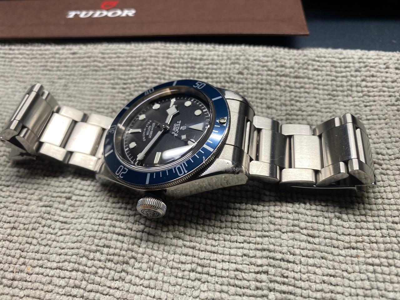 Tudor Black Bay Heritage Black Bay Tudor Black Bay 41mm 2015 Heritage Blue Bezel Black Dial Sta — photo 8