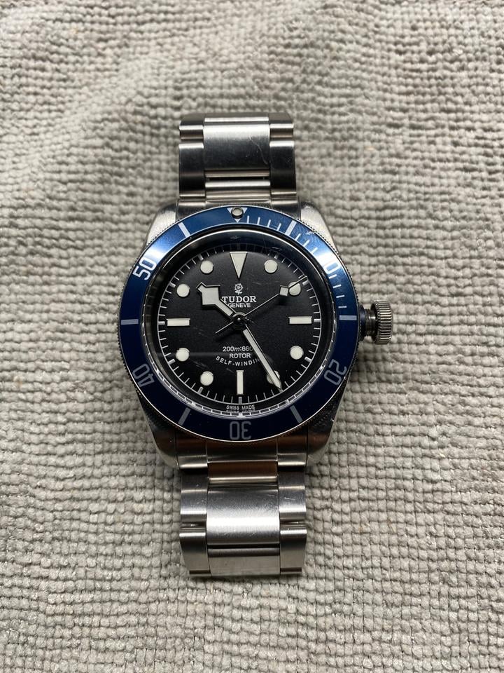 Tudor Black Bay Heritage Black Bay Tudor Black Bay 41mm 2015 Heritage Blue Bezel Black Dial Sta — photo 10