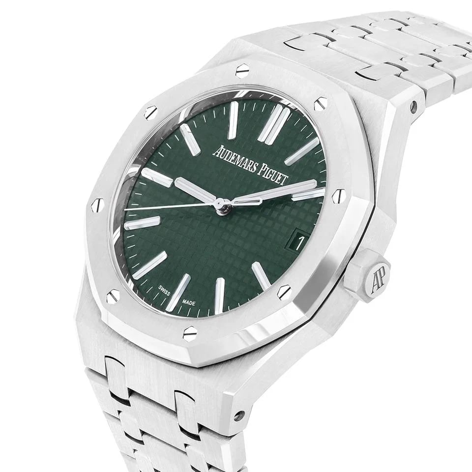 Audemars Piguet Royal Oak 15510ST.OO.1320ST.04 Green Dial “50th Anniversary” — photo 5