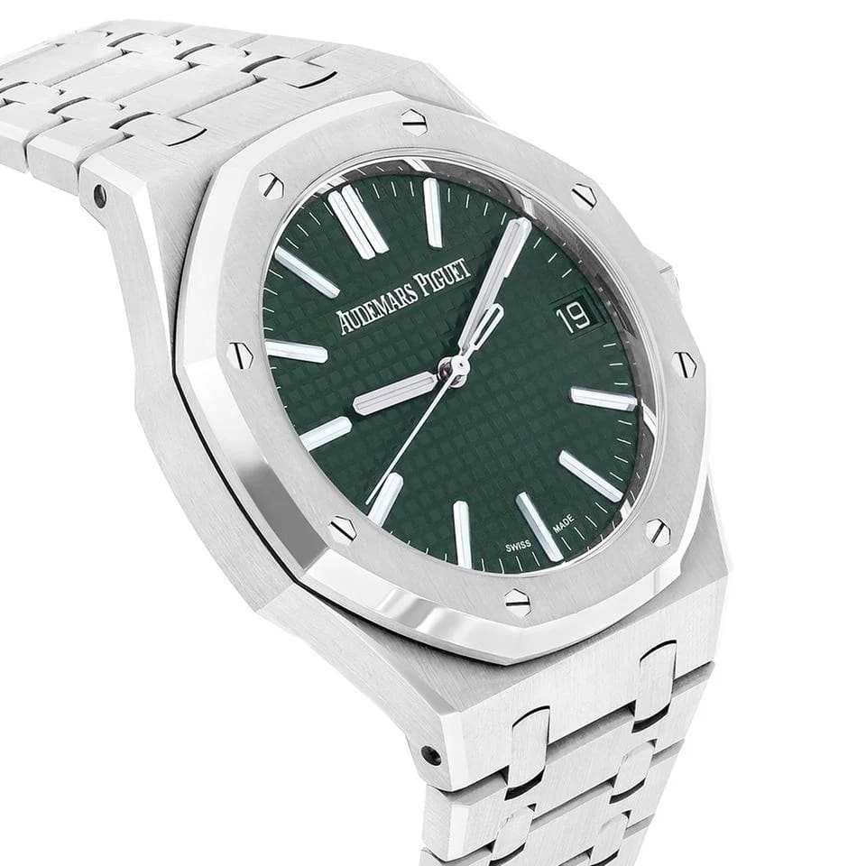 Audemars Piguet Royal Oak 15510ST.OO.1320ST.04 Green Dial “50th Anniversary” — photo 6