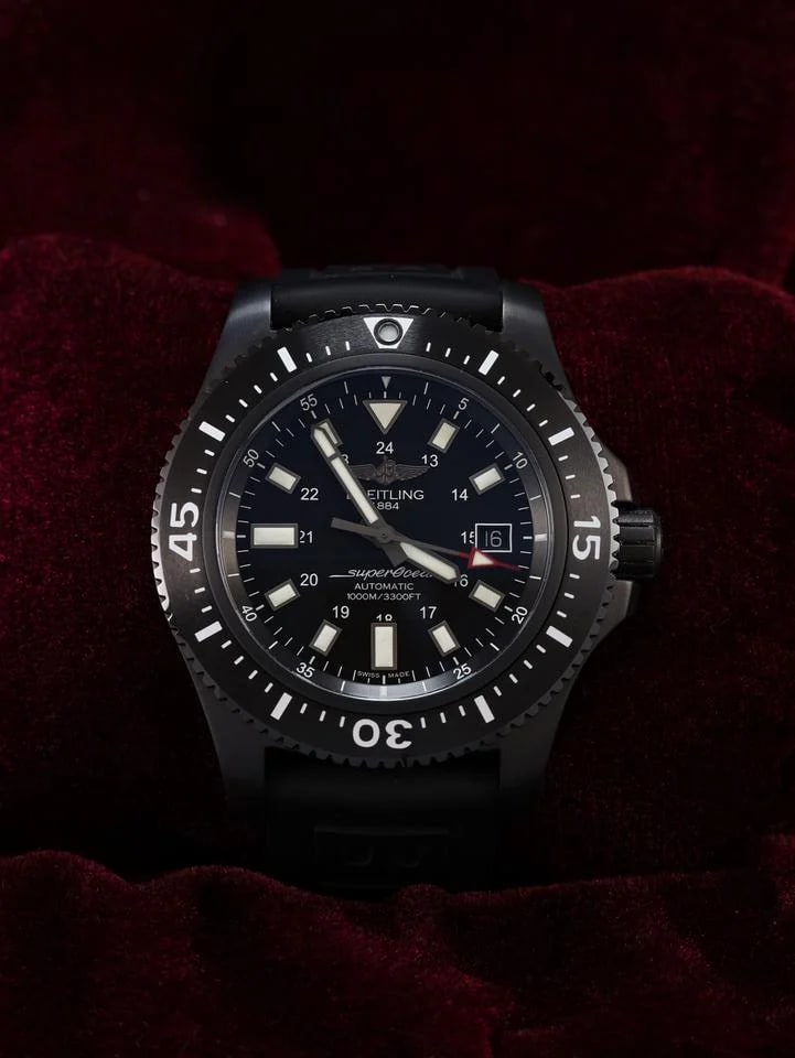 Breitling Superocean 44 Pre-Owned Superocean 44 Special M17393 Black with box and papers — photo 2