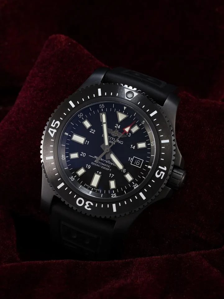 Breitling Superocean 44 Pre-Owned Superocean 44 Special M17393 Black with box and papers — photo 3