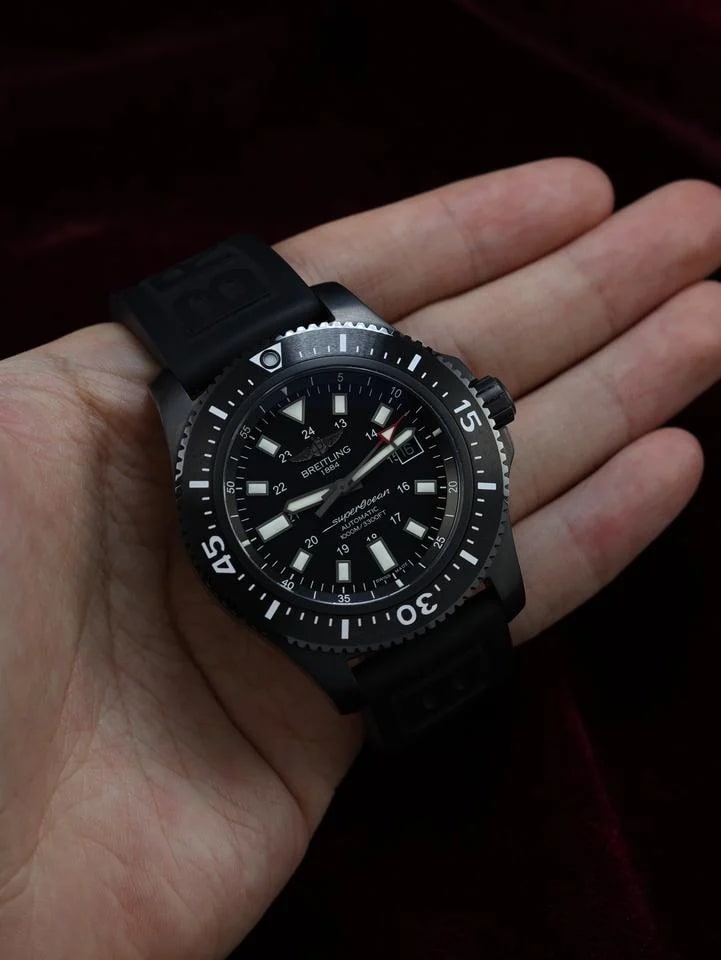 Breitling Superocean 44 Pre-Owned Superocean 44 Special M17393 Black with box and papers — photo 10
