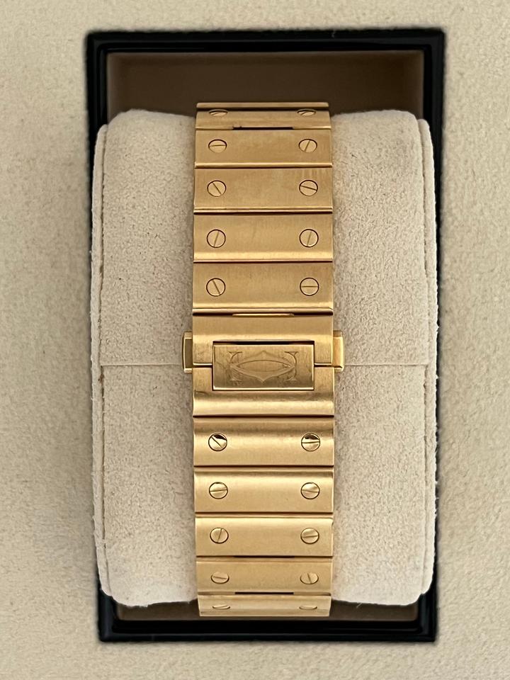 Cartier Santos Unworn 2025 Yellow Gold Automatic WGSA0029 Unworn Full Set — photo 4