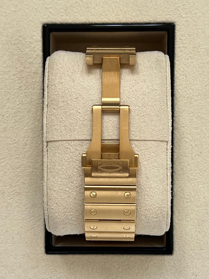 Cartier Santos Unworn 2025 Yellow Gold Automatic WGSA0029 Unworn Full Set — photo 5