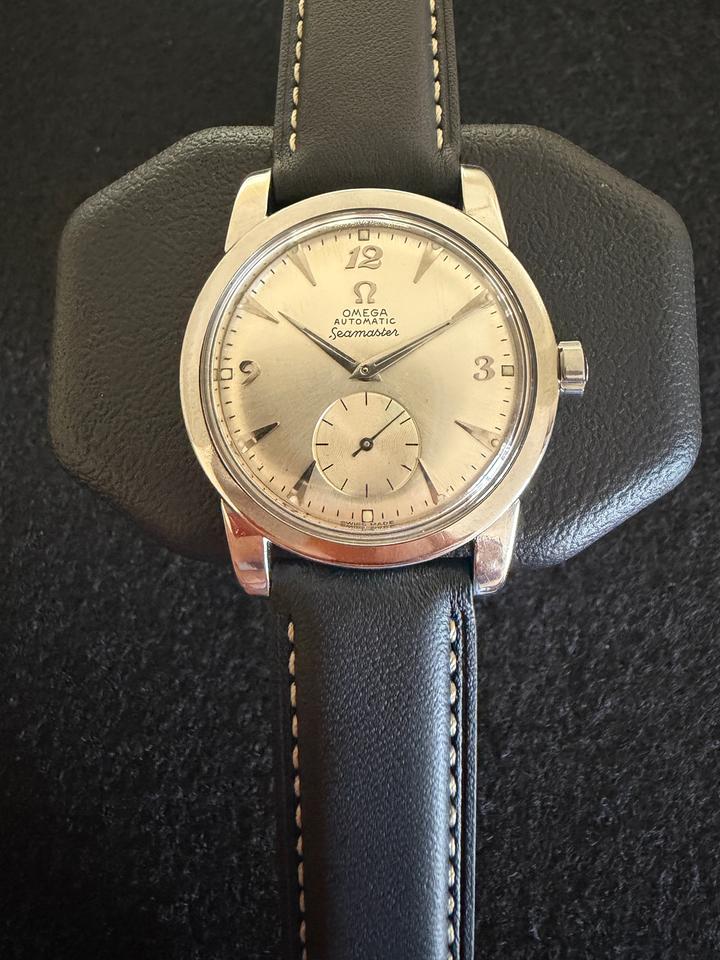 Omega Seamaster Sub Secound Silver Case - Sunburst Dial Automatic Vintage