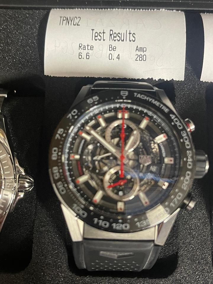 TAG Heuer Carrera Calibre HEUER 01 CAR2A1Z.FT6044 — photo 9