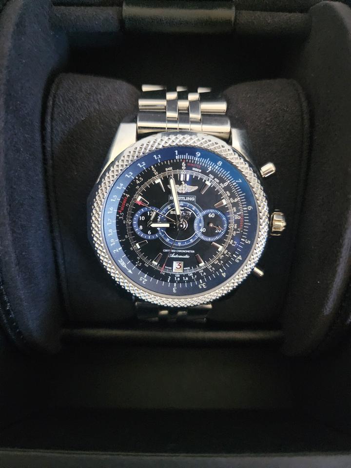 Breitling Bentley Supersports Limited Edition Limited Edition 668/1000 ( Rare Blue Face)