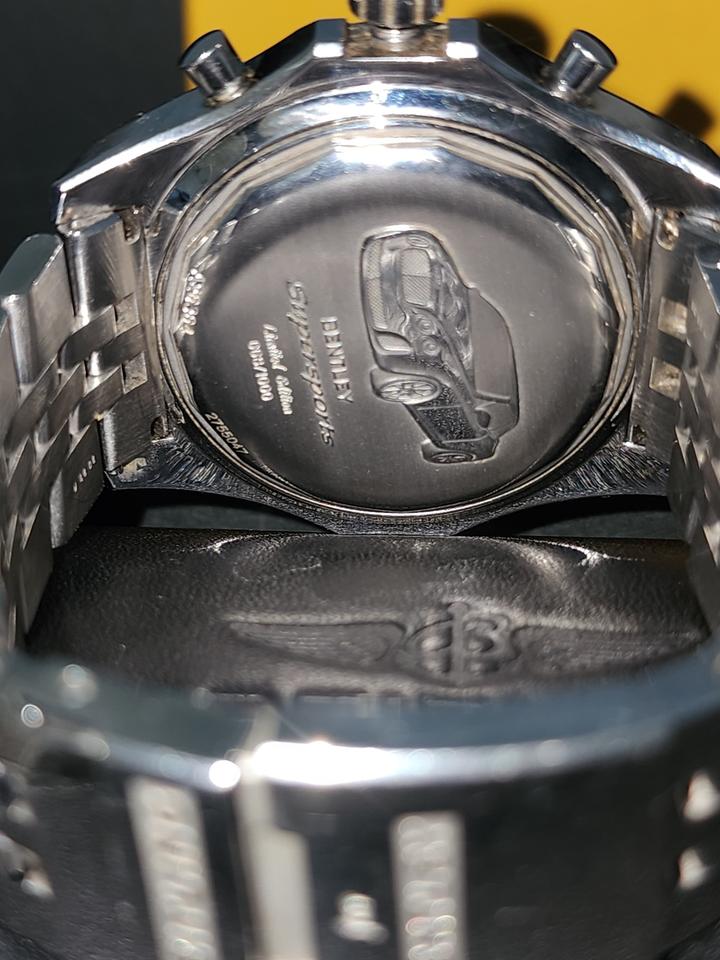 Breitling Bentley Supersports Limited Edition Limited Edition 668/1000 ( Rare Blue Face) — photo 5
