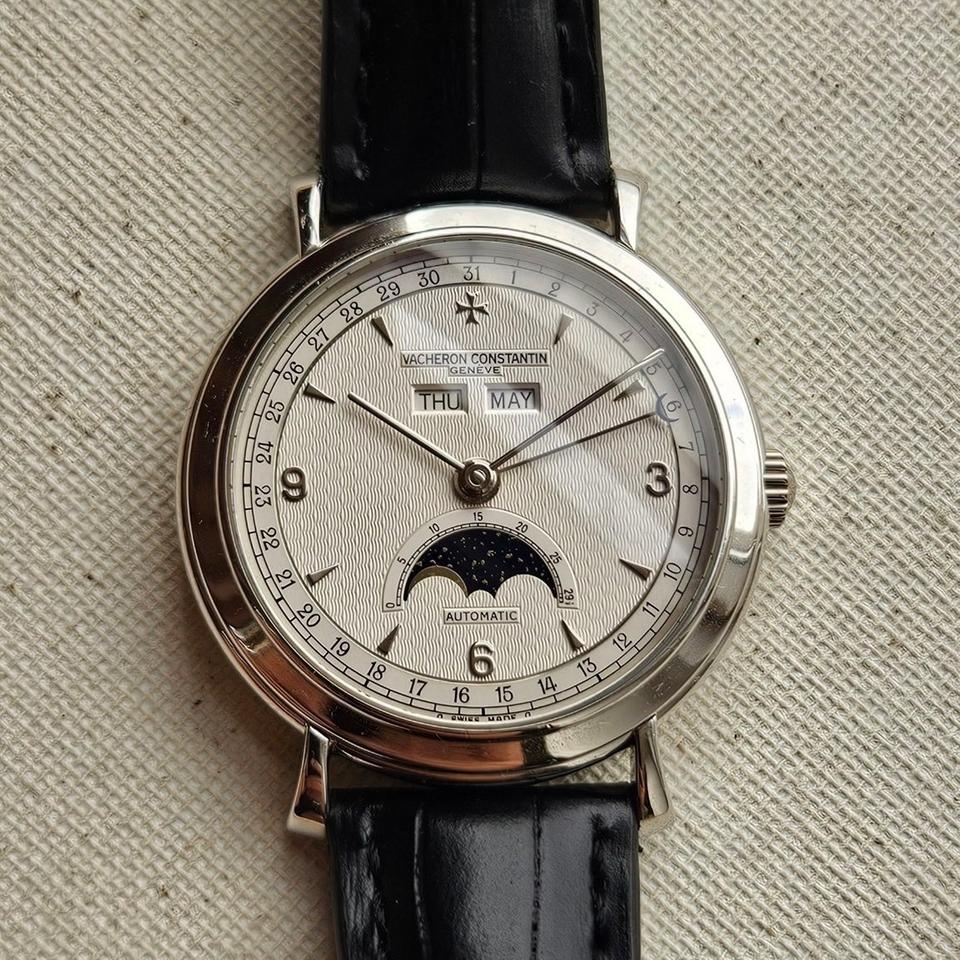 Vacheron Constantin Historiques 47050 Triple Calendar in Platinum 36mm Very Rare