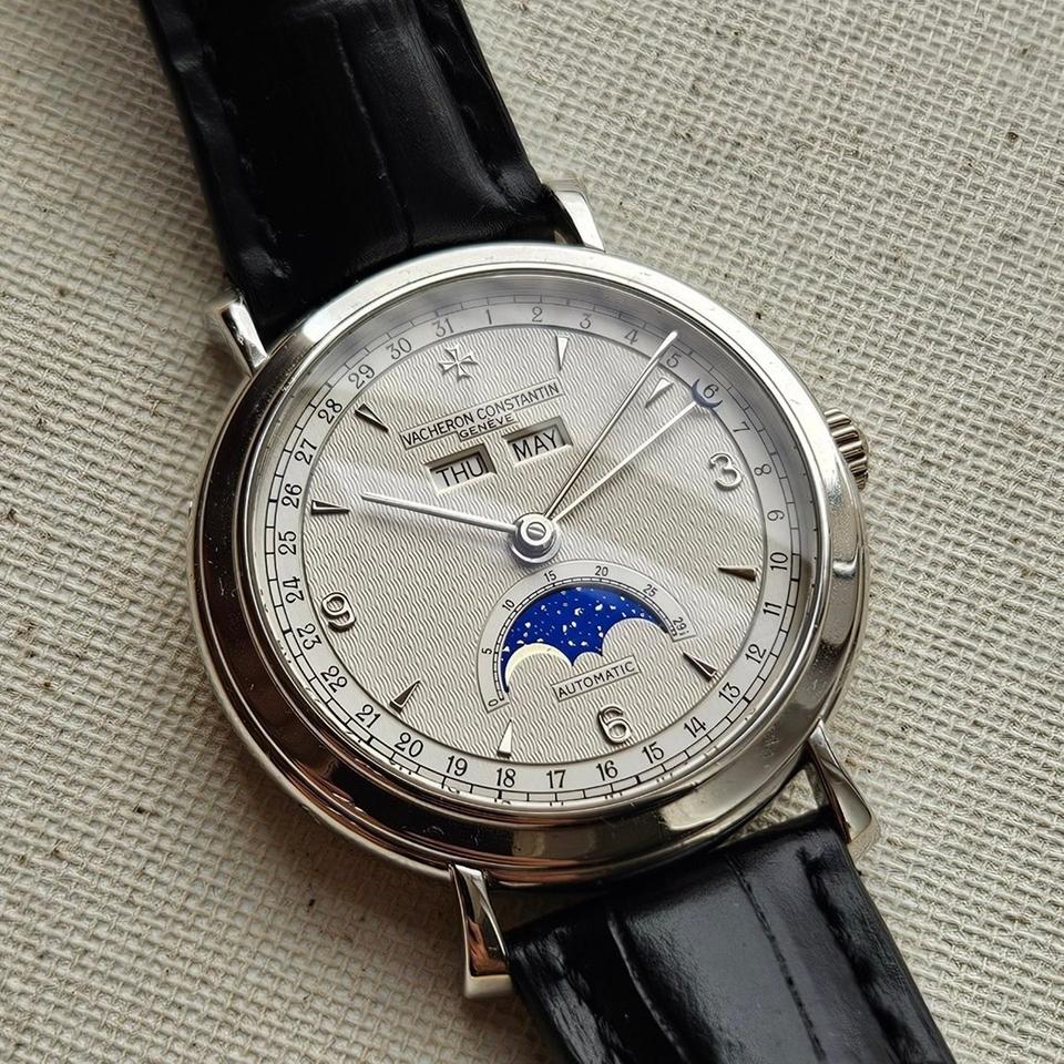 Vacheron Constantin Historiques 47050 Triple Calendar in Platinum 36mm Very Rare — photo 2