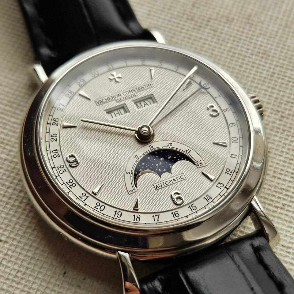 Vacheron Constantin Historiques 47050 Triple Calendar in Platinum 36mm Very Rare — photo 3