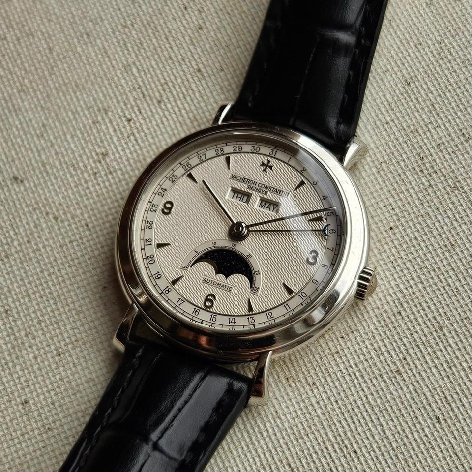 Vacheron Constantin Historiques 47050 Triple Calendar in Platinum 36mm Very Rare — photo 4