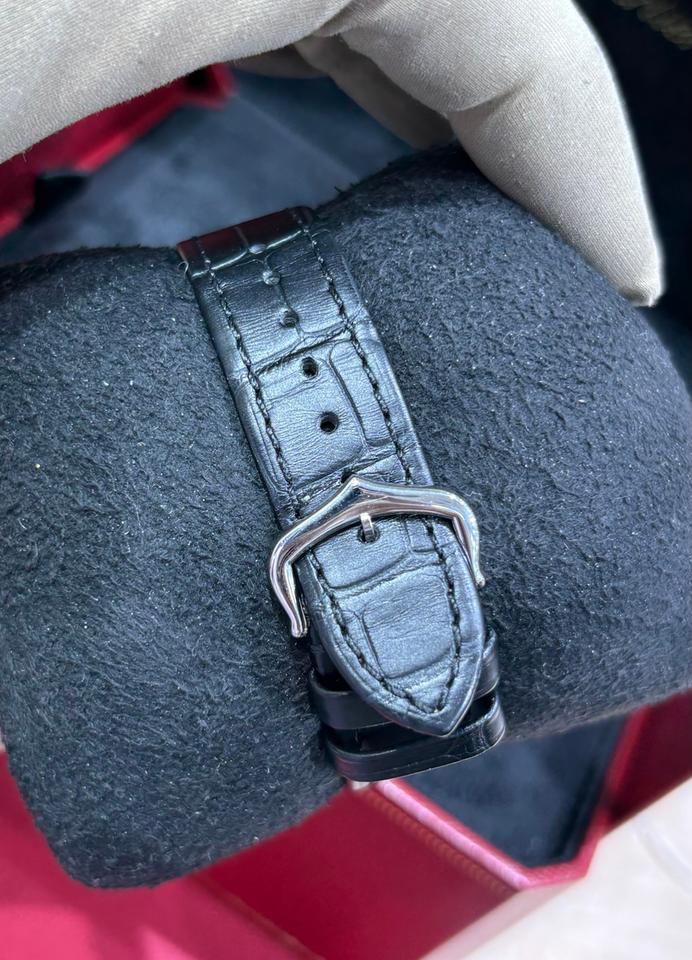 Cartier Santos Dumont Black Lacquer Large Model 43.5 x 31.4 Manual Mechanical Movement Like New 2025 — photo 10