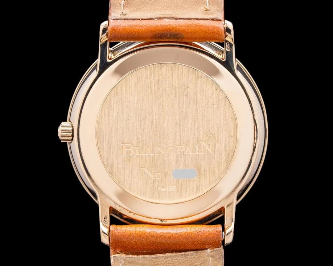 Blancpain Villeret Ultra-Slim 0095-1127-58 Villeret Ultra-Slim 18K Yellow Gold Mother of Pearl Dial — photo 4