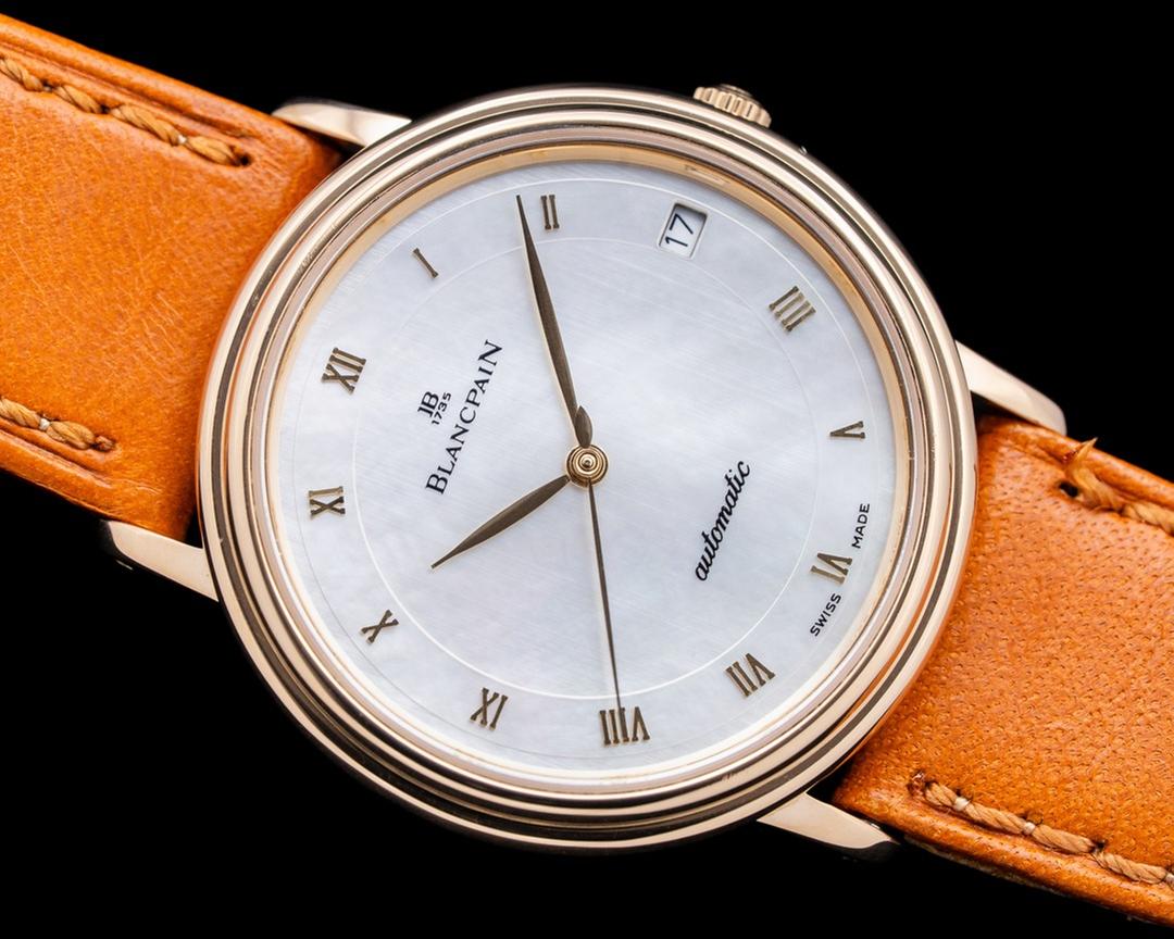 Blancpain Villeret Ultra-Slim 0095-1127-58 Villeret Ultra-Slim 18K Yellow Gold Mother of Pearl Dial — photo 5