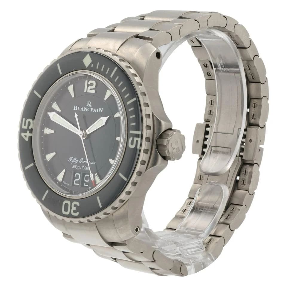 Blancpain Fifty Fathoms Black Dial Titanium 45mm Automatic Men’s 5015-12B30-98B — photo 3