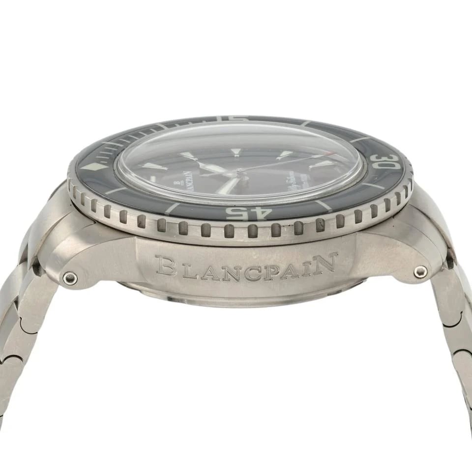 Blancpain Fifty Fathoms Black Dial Titanium 45mm Automatic Men’s 5015-12B30-98B — photo 6