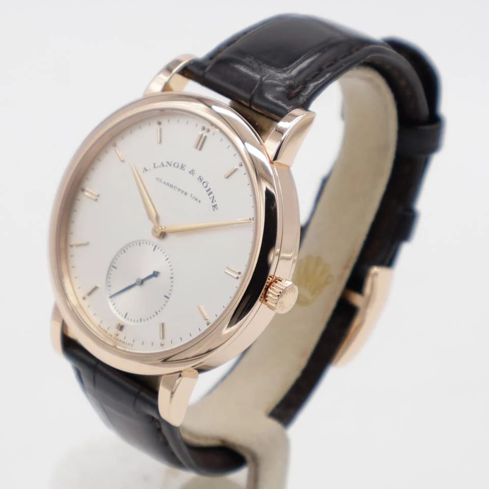 A. Lange &amp; Söhne Saxonia 18k Rose Gold Automatic 40mm 307.032 Leather — photo 2