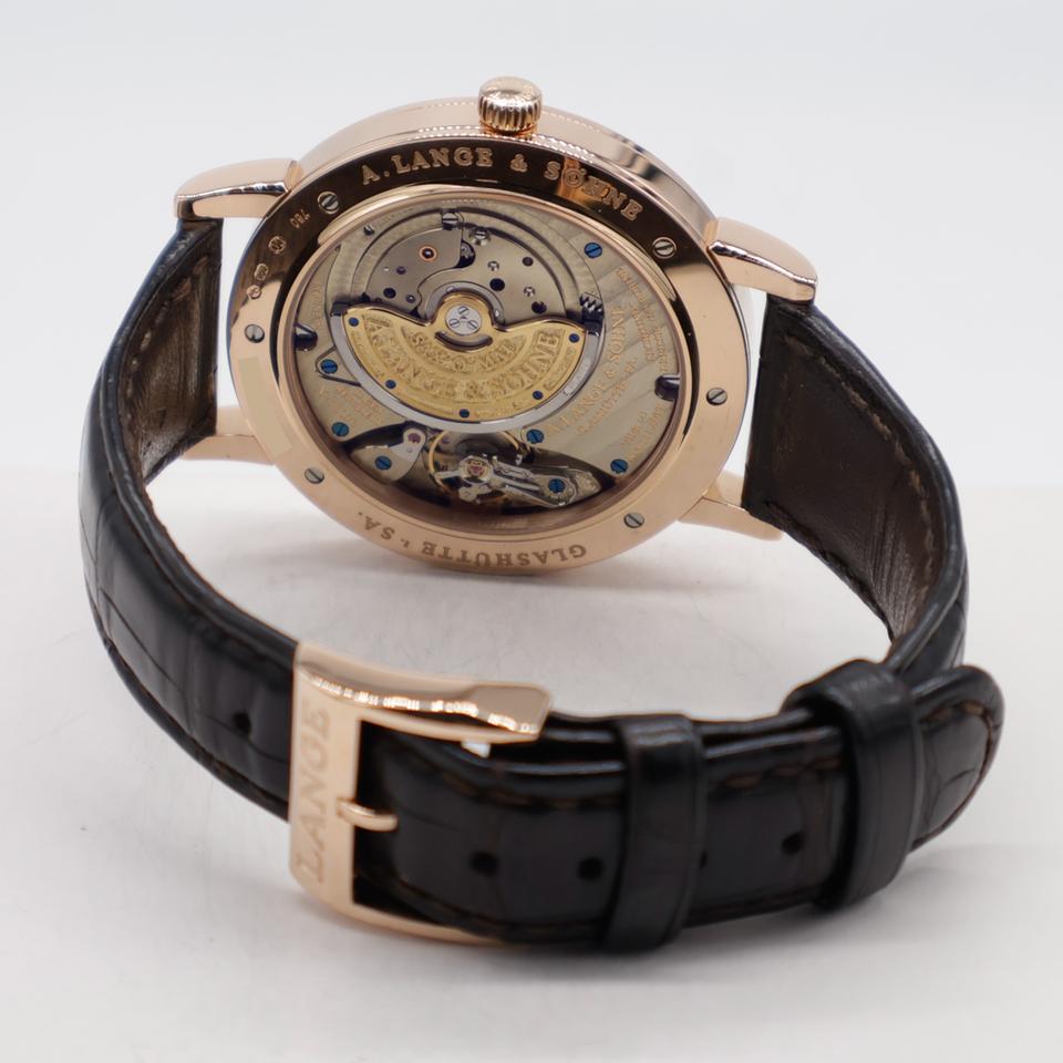 A. Lange &amp; Söhne Saxonia 18k Rose Gold Automatic 40mm 307.032 Leather — photo 6