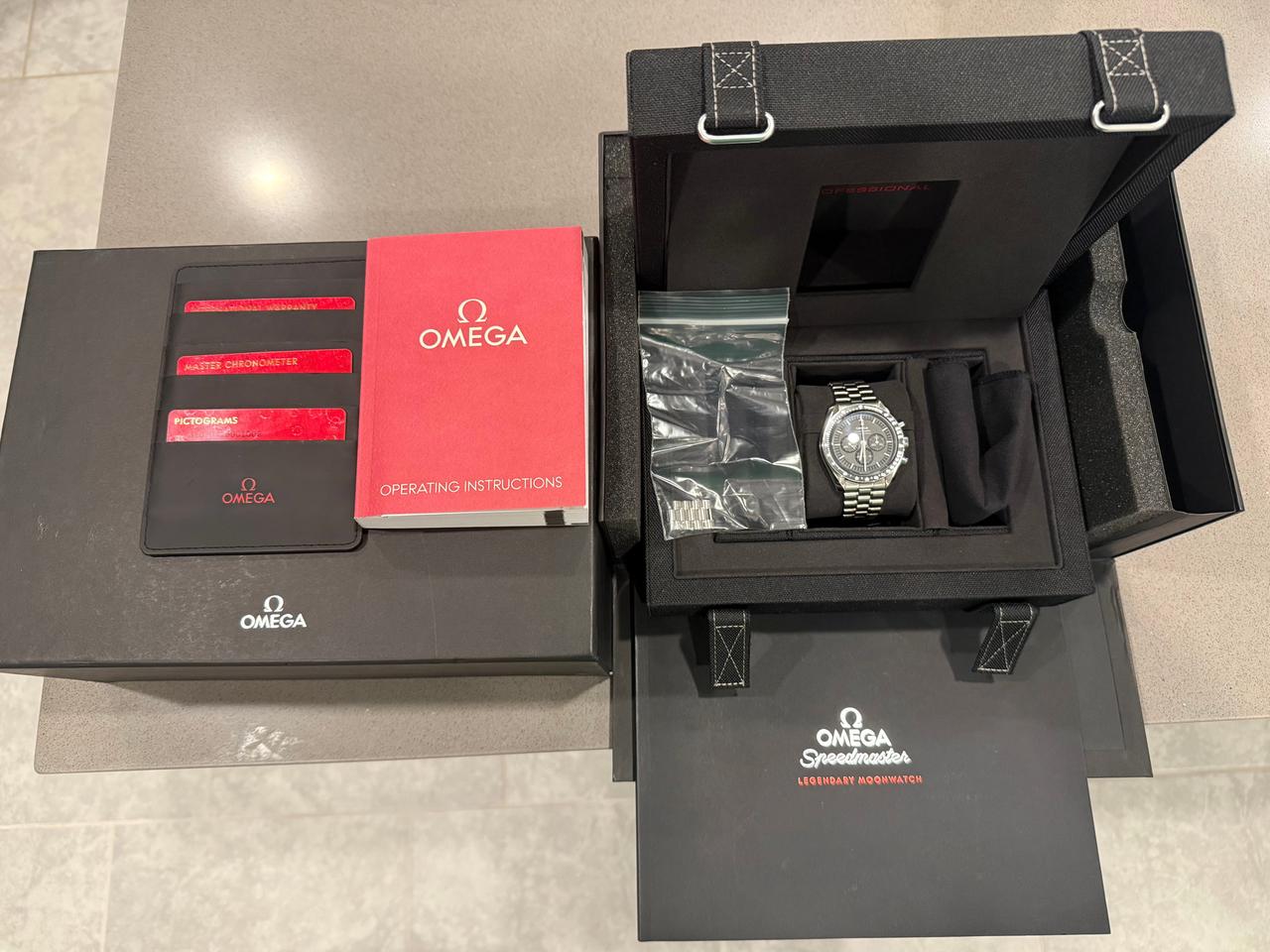 Omega Speedmaster Professional Moonwatch Full set 2025 5 year warranty — photo 2