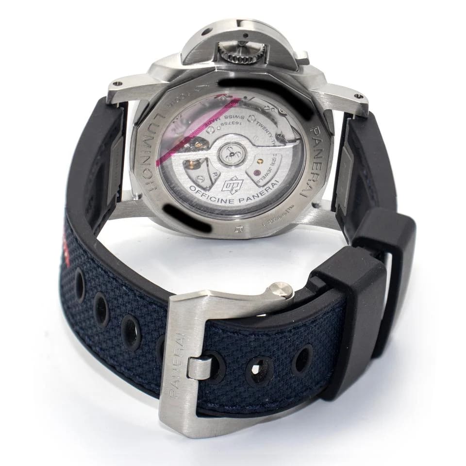 Panerai Luminor Luna Rossa Quaranta Bitempo 40mm Blue Dial Steel PAM01404 Full Set 2025 — photo 7