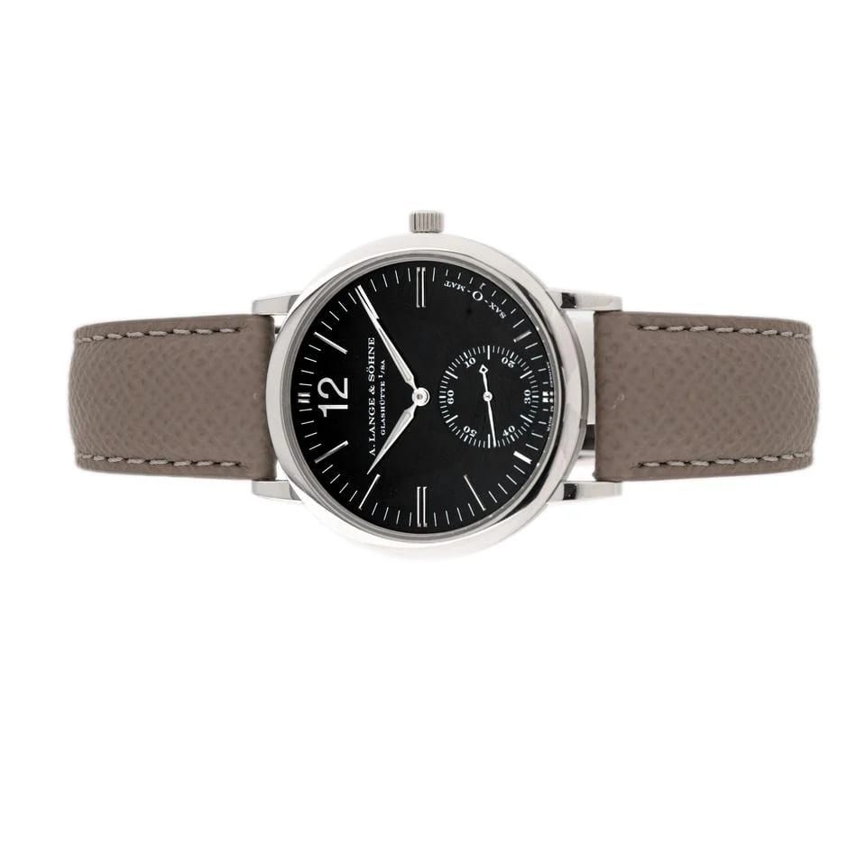 A. Lange &amp; Söhne Saxonia Langematik Sax-O-Mat White Gold Black Dial 37mm 301.027 — photo 2