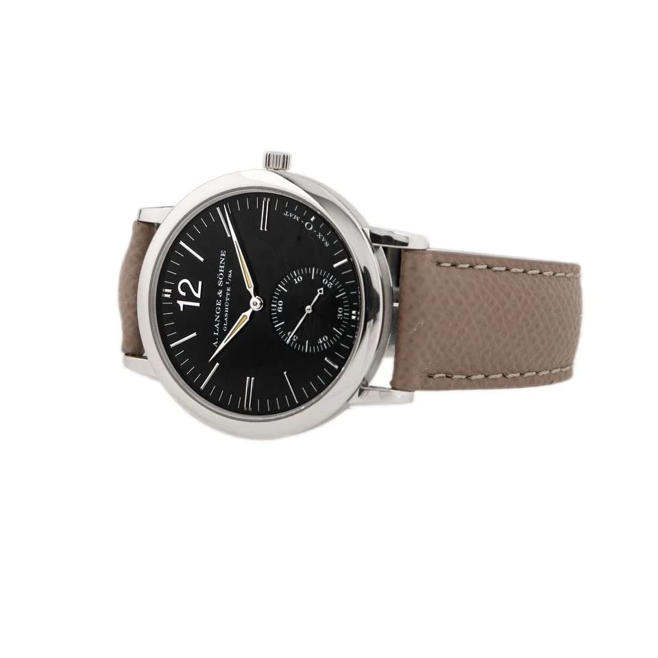 A. Lange &amp; Söhne Saxonia Langematik Sax-O-Mat White Gold Black Dial 37mm 301.027 — photo 3