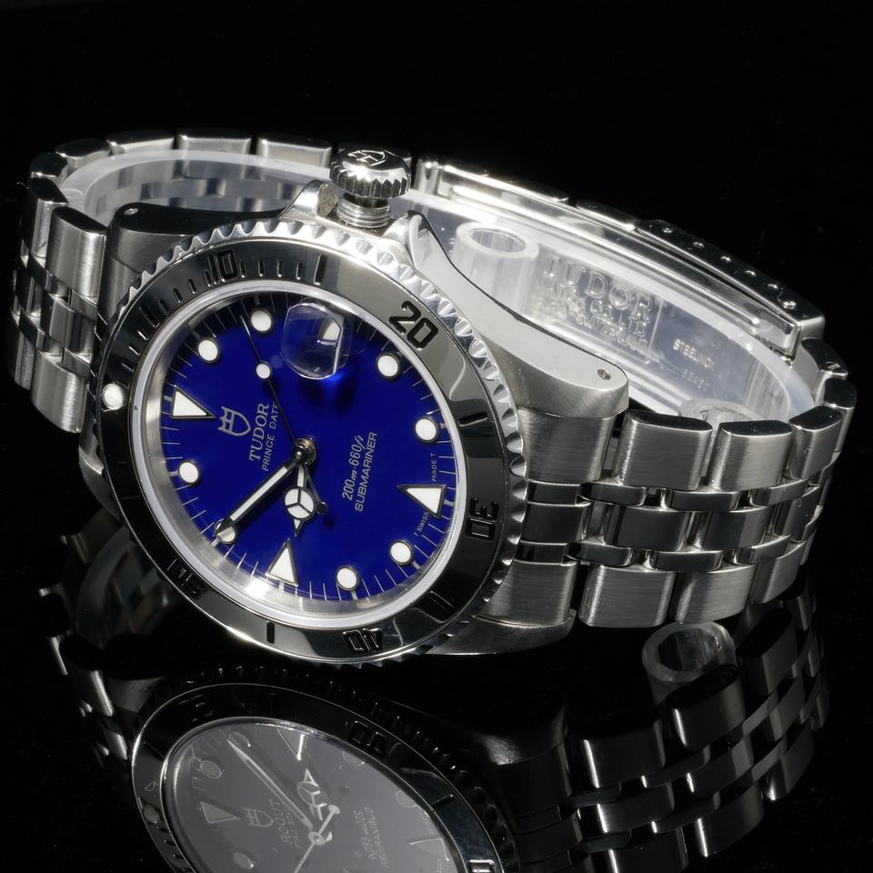 Tudor Submariner Prince Date 75190 Blue Dial with Jubilee Bracelet